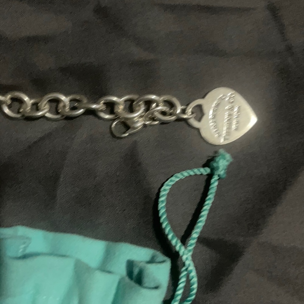 Authentic toggle return to Tiffany bracelet